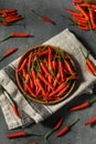 Spicy Organic Red Thai Birds Eye Chilli Peppers