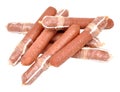 Spicy Pepperoni Snack Sausages Royalty Free Stock Photo