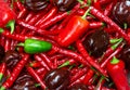 Spicy peppers for cooking