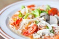 Spicy salad or Thai salad, Royalty Free Stock Photo