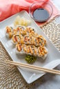 Spicy Salmon Sushi