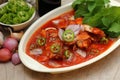 Spicy Sardines in tomato sauce canned fish ,Yum thai food style