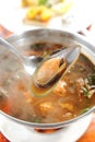 Spicy Seafood Soup Royalty Free Stock Photo