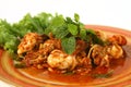 Spicy Shrimp Salad thai food