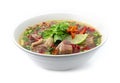 Spicy Soup with Pork Spare rib Thai Food spicy Royalty Free Stock Photo