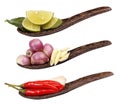 Spicy Thai food ingredients