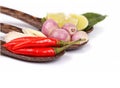 Spicy Thai food ingredients