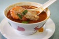 Spicy thomyam soup