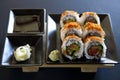 Spicy tuna roll sushi Royalty Free Stock Photo