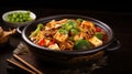 spicy vegetable chinese food mapo