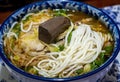 Spicy Vietnamese Beef and Pork Noodle Soup Bun Bo Hue