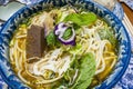 Spicy Vietnamese Beef & Pork Noodle Soup Bun Bo Hue