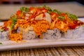 Spicy Volcano Sushi Roll