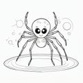 Spider Cub and Play: Interactive 3D Coloring Delights for Children