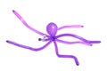 Spider figure made of modelling balloon