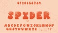 Spider halloween fonts