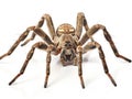 Spider (Haplodrassus Signifier) Isolated on White Background Made With Generative AI illustration