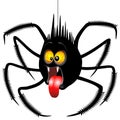 Spider Horrified Fun Cartoon Character