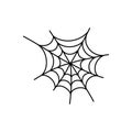 Spider icon vector set. halloween illustration sign collection. web symbol cobweb logo. Royalty Free Stock Photo
