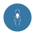 Spider Karakurt icon. Element of insect icons for mobile concept and web apps. Badge style Spider Karakurt icon can be used for we