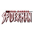 Spiderman symbol logo vector new