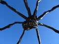 The spider `Mom`in front of the National Gallery of Canada in Ottawa Royalty Free Stock Photo