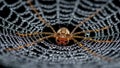 Design showcasing the spider s role as an adept architect in Royalty Free Stock Photo