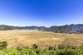 Spider rice fields wide angle. Royalty Free Stock Photo