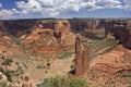 Spider Rock, Canyon de Chelly National Monument, Arizona Royalty Free Stock Photo