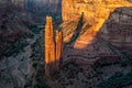 Spider Rock in Canyon de Chelly Royalty Free Stock Photo