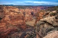 Spider Rock Overlook, Canyon De Chelly National Monument, Arizona Navajo Nation Royalty Free Stock Photo