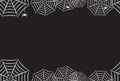 Spider Web Horizontal Repeating Reverse Background 2