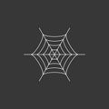 Spider web icon