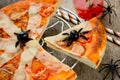 Spider Web Pizza, Fun Halloween dinner