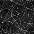 Spider web triangle seamless texture Royalty Free Stock Photo