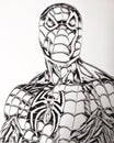 Spiderman illustration