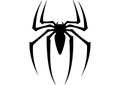 Spiderman Logo, superhero Royalty Free Stock Photo