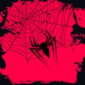 Spiderman red background Royalty Free Stock Photo