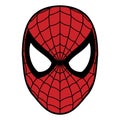 Spiderman symbol logo vector new