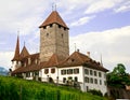 Spiez Castle, Bern Canton, Switzerland Royalty Free Stock Photo