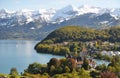 Spiez Castle, Switzerland Royalty Free Stock Photo