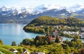 Spiez Castle, Switzerland Royalty Free Stock Photo