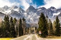 Spik Mountain North Face From Martuljek-Slovenia Royalty Free Stock Photo