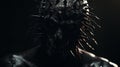 Spiked Head Creature In Dark A Stunning 32k Uhd Artwork