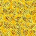 Spikelets. Abstract Eco-Geometrics. Linear Geometric Template with Nature\'s Flair.