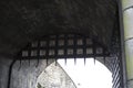 Spikes of Stirling Castle portcullis - Scotland