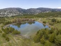 Spil mountain pond - lake. Manisa - Turkey Royalty Free Stock Photo