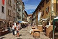 Spilimbergo, a small town in northern Italy Royalty Free Stock Photo