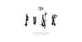 Spilled ink spatter letters, edgy wild punk font for headline, logo and monogram of music events, punk band album covers