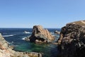 Spiller's Cove Coastline, Twillingate, Newfoundland Royalty Free Stock Photo